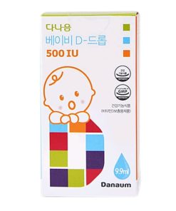 { DANAUM } Vitamin D - Drop 500IU Cho Trẻ 9.9ml