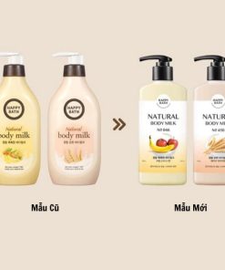 Sữa Dưỡng Thể Happy Bath Natural Body Milk No450, 400g