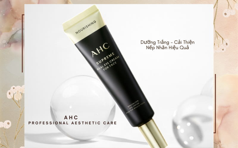 Kem dưỡng mắt AHC Supreme Real Eye Cream For Face