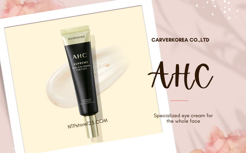 Kem dưỡng mắt AHC Supreme Real Eye Cream For Face
