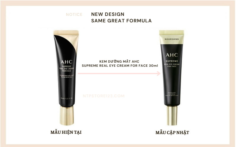 Kem dưỡng mắt AHC Supreme Real Eye Cream For Face
