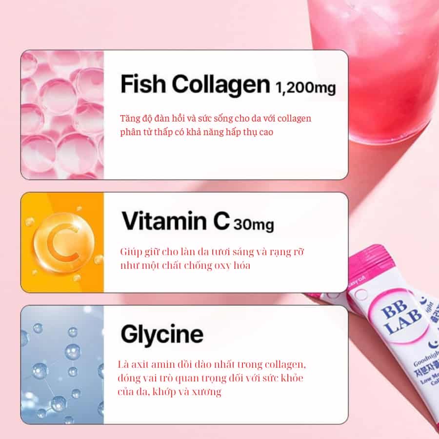 Collagen phân tử thấp BB LAB Hàn Quốc Collagen phân tử thấp BB LAB Hàn Quốc