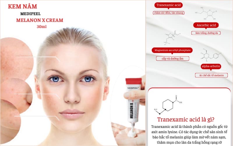 Kem dưỡng trị nám Medipeel Melanon X Cream