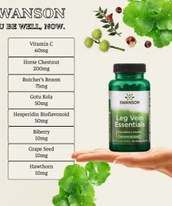 Viên Uống Hỗ Trợ Tĩnh Mạch Swanson