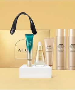 Set Mỹ Phẩm Chăm Sóc Da AHC Vital Golden Collagen Youth Total Care, 1 Set