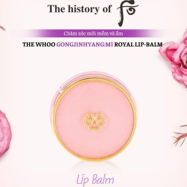 Son Dưỡng Môi Hoàng Gia The Whoo Gongjinhyang Mi Son Dưỡng Môi Hoàng Gia The Whoo Gongjinhyang Mi