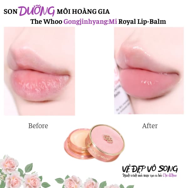 Son Dưỡng Môi Hoàng Gia The Whoo Gongjinhyang Mi Son Dưỡng Môi Hoàng Gia The Whoo Gongjinhyang Mi