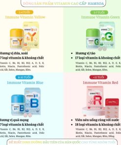Vitamin Tổng Hợp Cho Trẻ 2-4 Tuổi