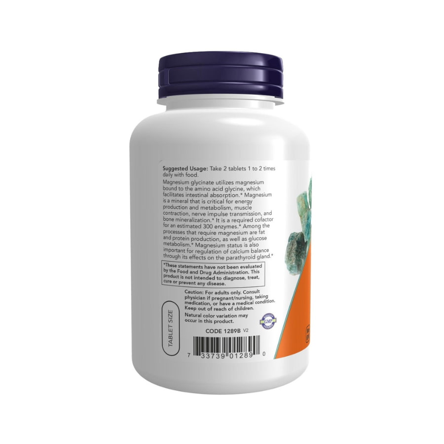 Now Foods Magnesium Glycinate 200mg, 180 Tablets Now Foods Magnesium Glycinate 200mg, 180 Tablets