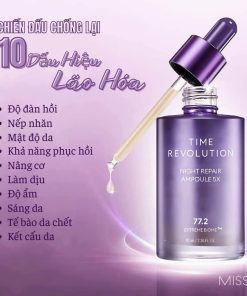 Tinh Chất Phục Hồi Da Ban Đêm Time Revolution Night Repair Ampoule 5X, 70ml