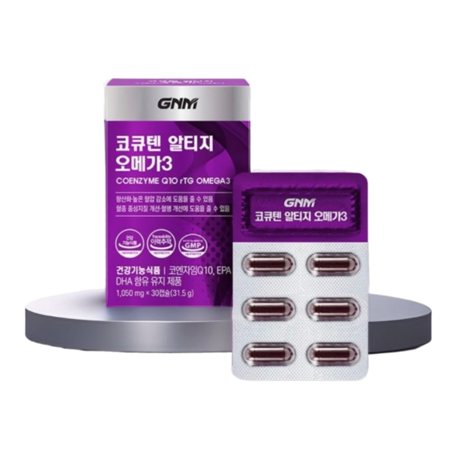 GNM Coenzyme Q10 rTG Omega3 – Hỗ trợ sức khỏe tim mạch & não bộ GNM Coenzyme Q10 rTG Omega3 - Hỗ trợ sức khỏe tim mạch & não bộ