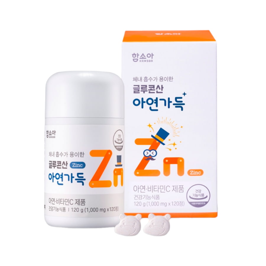 Hamsoa Gluconate Zinc Full 120 Viên Hamsoa Gluconate Zinc Full 120 Viên