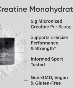 Sports Research Creatine Monohydrate Powder 500g