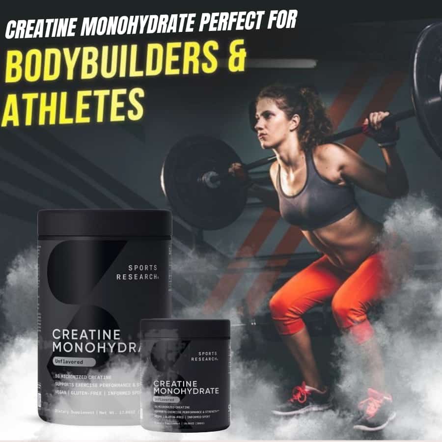Sports Research Creatine Monohydrate Powder 500g (6)
