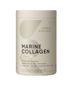 Sports Research Marine Collagen Peptides Powder 340g | Hỗ trợ sức khỏe tóc, da, móng & xương khớp