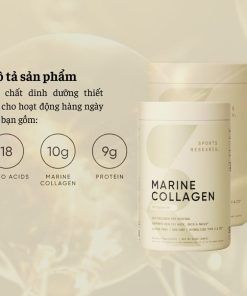 Sports Research Marine Collagen Peptides Powder 340g