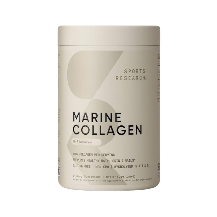 Sports Research Marine Collagen Peptides Powder 340g