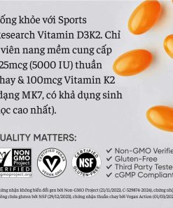 Vitamin D3K2 MK7 Sports Research