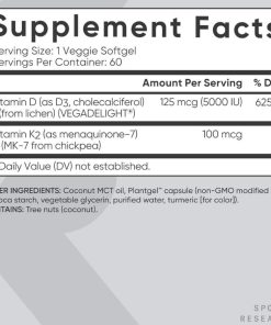 Vitamin D3K2 MK7 Sports Research