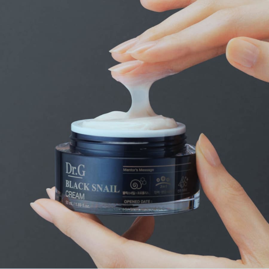 Kem Dưỡng Chống Lão Hóa Dr.G Black Snail Cream 50ml (6) Kem Dưỡng Chống Lão Hóa Dr.G Black Snail Cream 50ml