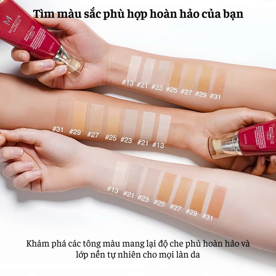 Kem Nền Missha M Perfect Cover BB Cream 50m