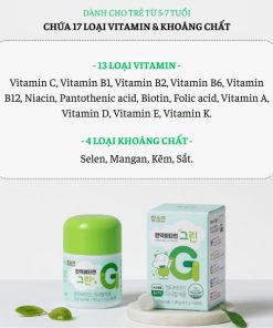 Vitamin Tổng Hợp Cho Trẻ 5-7 Tuổi