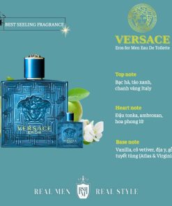 Nước Hoa Nam Versace Eros for Men Eau De Toilette Spray