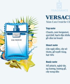 Nước Hoa Nam Versace Man Eau Fraiche EDT Spray