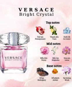 Nước Hoa Nữ Versace Bright Crystal Eau De Toilette Spray