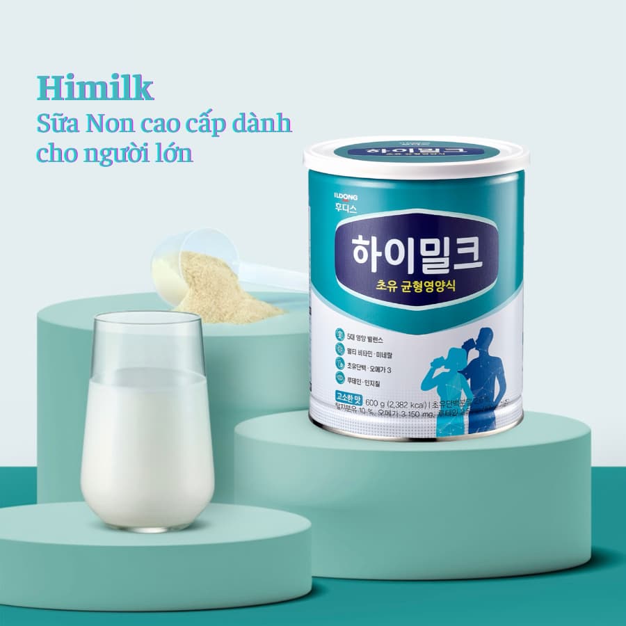 Sữa Non Dành Cho Người Lớn ILDONG FOOD’IS Himilk 600g (3) Sữa Non Dành Cho Người Lớn ILDONG FOOD'IS Himilk 600g
