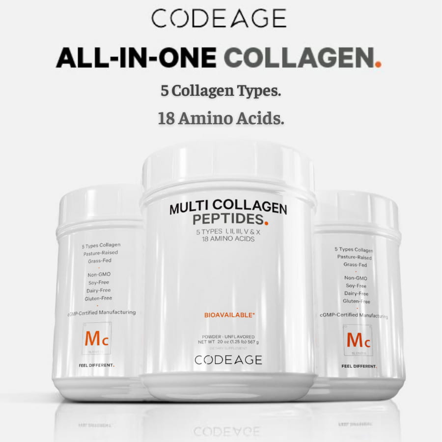 Collagen Chống Lão Hóa Codeage Multi Collagen Peptides 567g