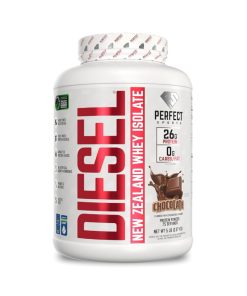Perfect Sports Diesel 100% New Zealand Whey Protein Isolate 5 LB (2,27kg), 75 Servings