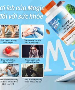 Doctor's Best High Absorption Magnesium Glycinate Lysinate 240 Viên