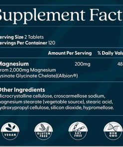 Doctor's Best High Absorption Magnesium Glycinate Lysinate 240 Viên