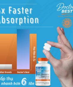 Doctor's Best High Absorption Magnesium Glycinate Lysinate 240 Viên