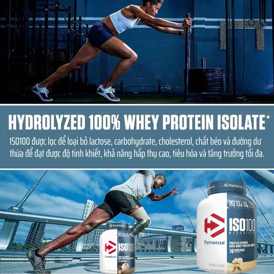 Dymatize ISO100 Hydrolyzed Whey Protein Isolate 5 Lbs (2,3kg)