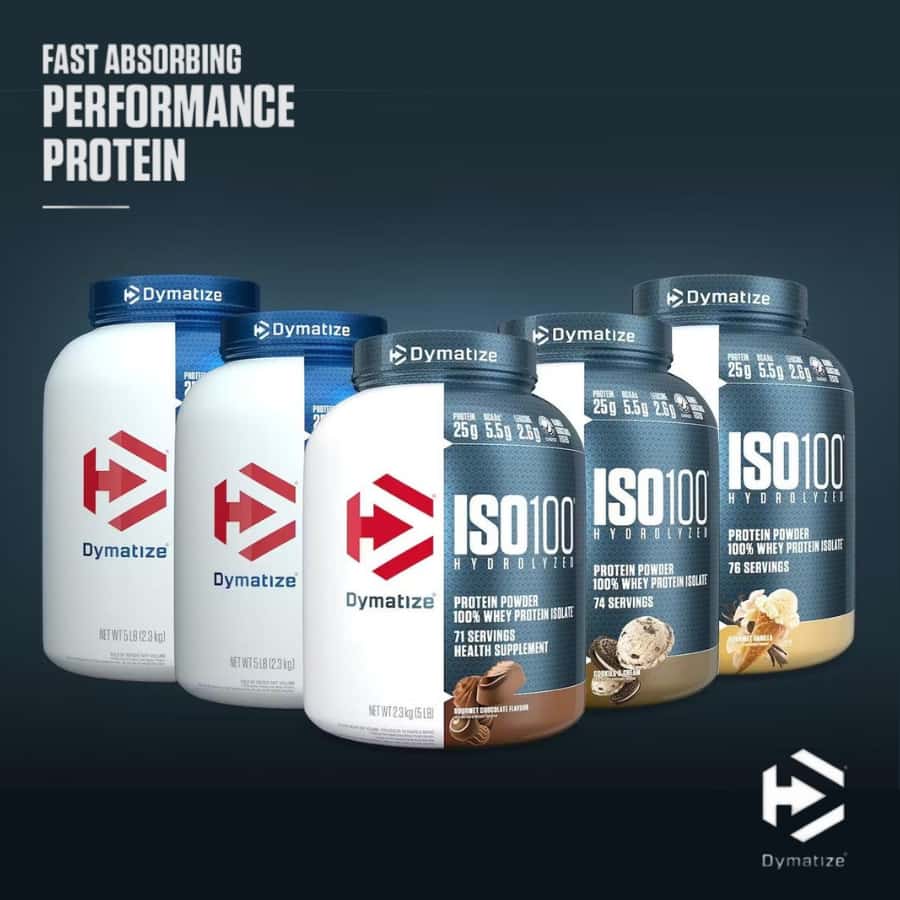 Dymatize ISO100 Hydrolyzed Whey Protein Isolate 5 Lbs (2,3kg)
