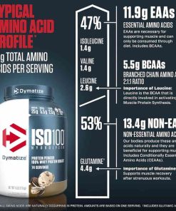 Dymatize ISO100 Hydrolyzed Whey Protein Isolate 5 Lbs (2,3kg)