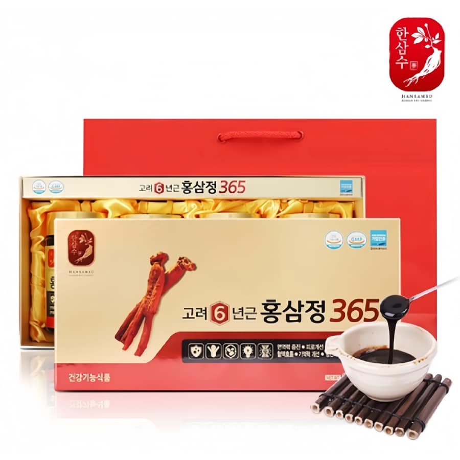 Cao Hồng Sâm 365 Hàn Quốc _ 4 lọ x 240g