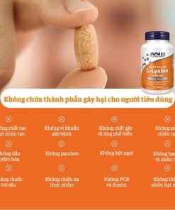 Now L-Lysine 1000mg, 100 Viên