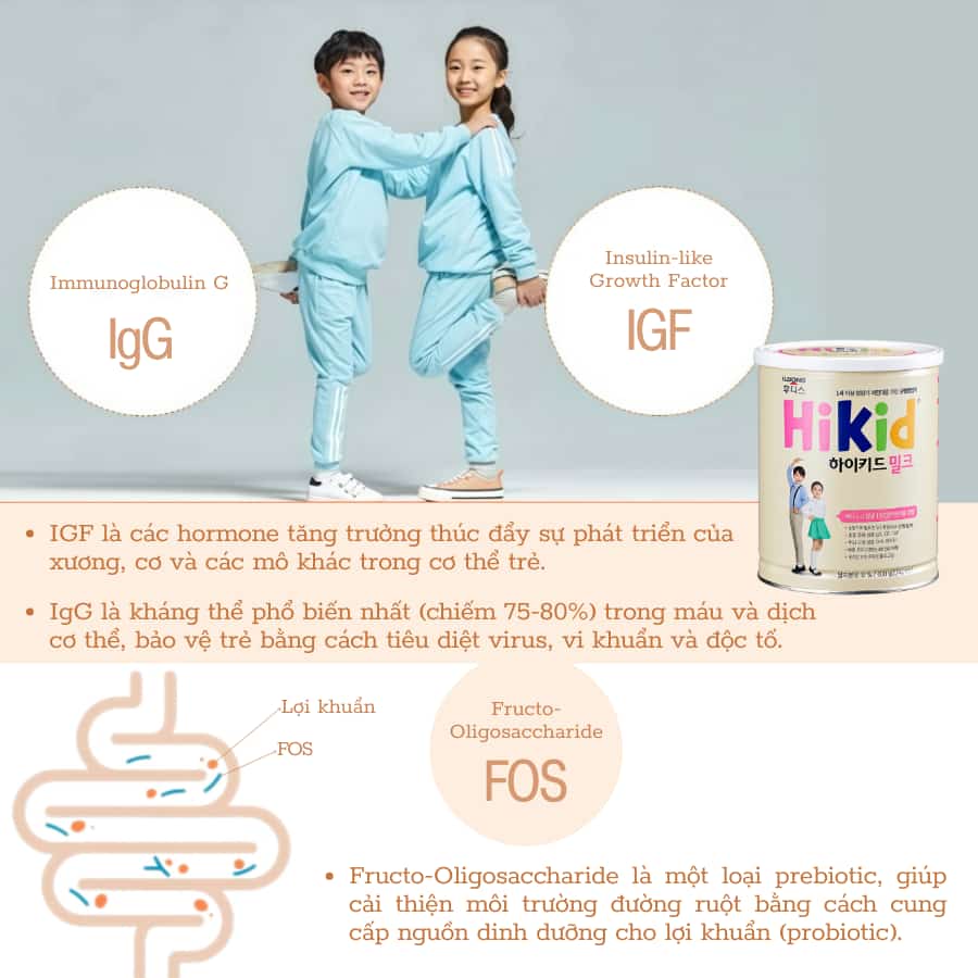 Sữa Hikid Hàn Quốc