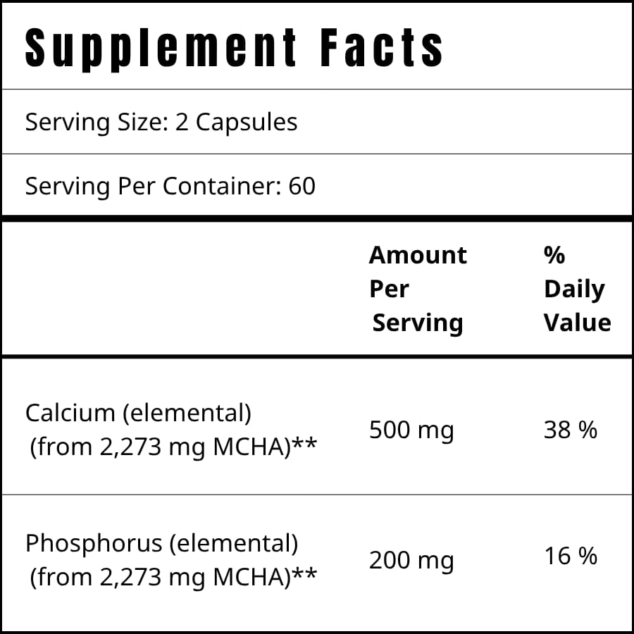 Viên Uống Bổ Sung Canxi Now Calcium Hydroxyapatite Caps - Hỗ trợ sức khỏe xương