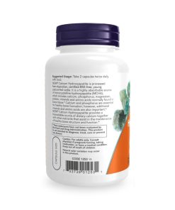 Viên Uống Bổ Sung Canxi Now Calcium Hydroxyapatite Caps - Hỗ trợ sức khỏe xương