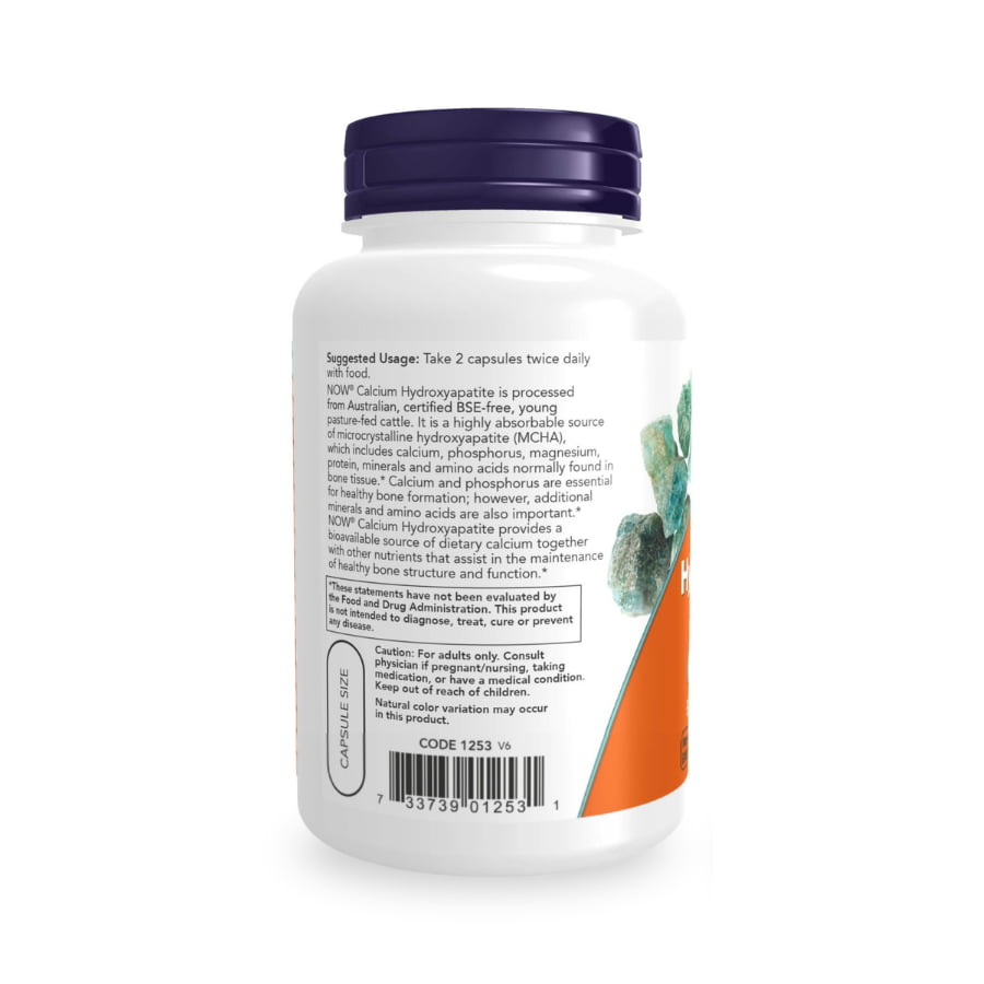 Viên Uống Bổ Sung Canxi Viên Uống Bổ Sung Canxi Now Calcium Hydroxyapatite Caps - Hỗ trợ sức khỏe xương