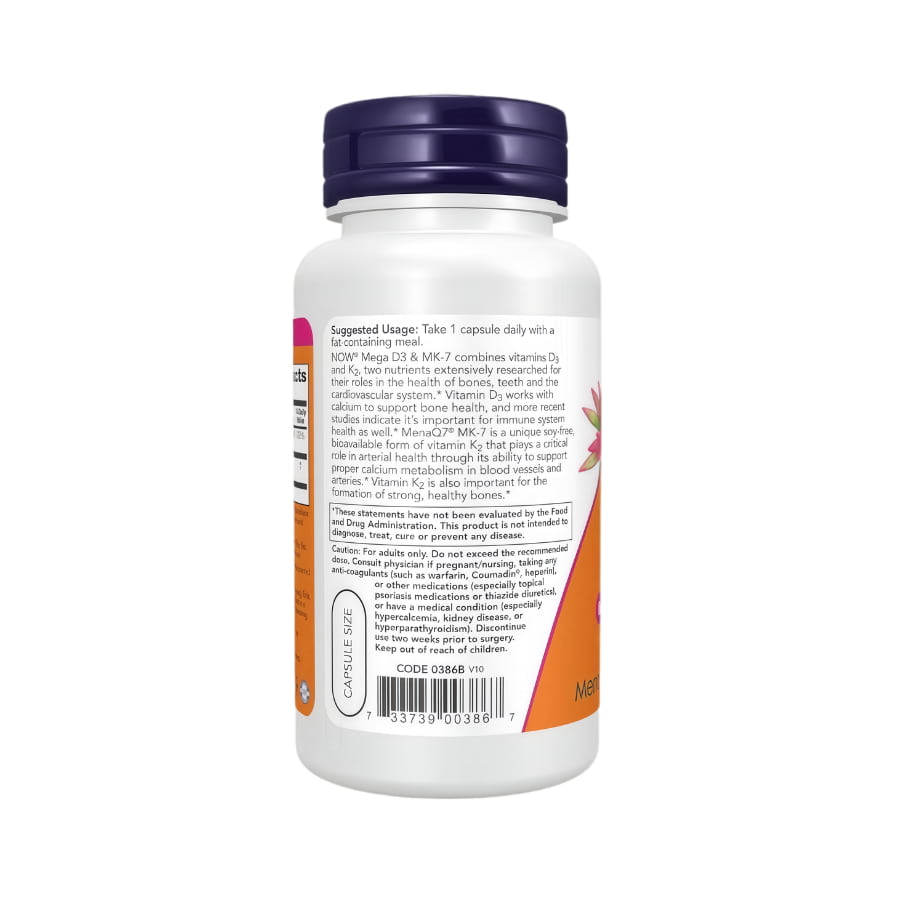 Vitamin D3K2 MK-7 Vitamin D3K2 MK-7 giúp xương chắc khỏe