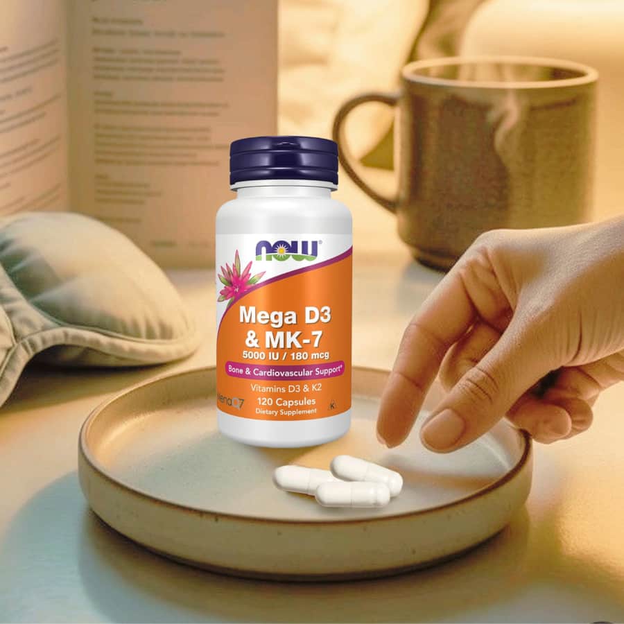 Vitamin D3K2 MK-7 giúp xương chắc khỏe